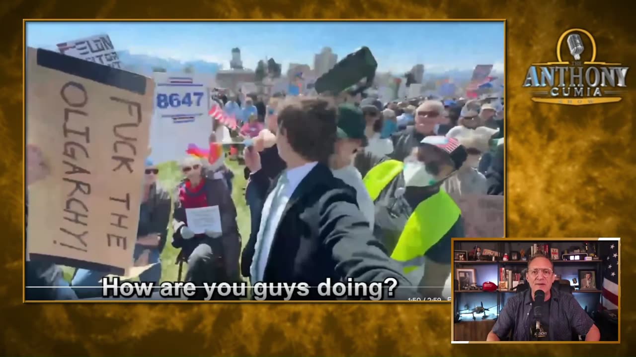 Anthony Cumia: Hand Off Protesters