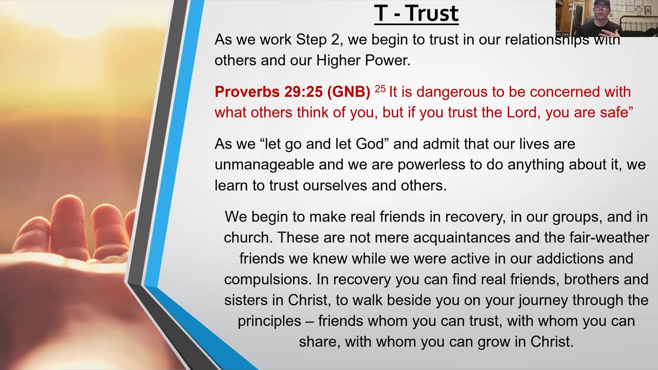 Christian Recovery - Celebrate Freedom - 5 - Sanity - with M.T. Clark