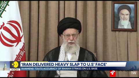 Iranian Supreme Leader Ayatollah Ali Khamenei Lashes Out Hard At Israel And The United States | WION