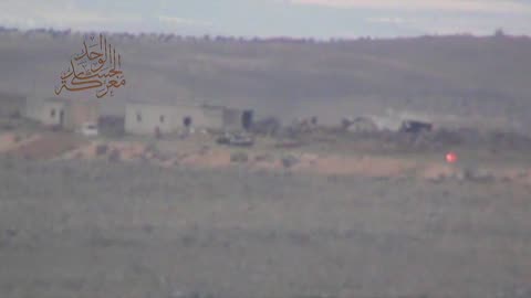 Syrian War N. Hama, Konkurs, vs. tank, hit (Ahrar al Sham) 2013.05.13