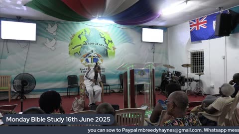 Monday Bible Study June 16th 2025