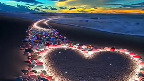Beautiful Sunset on Beach 🌅 | Relaxing Nature Sound #shorts