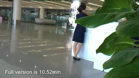 Airport ladies nylon dipping n shoeplay! ( Preview - Full version is 10.52min )
