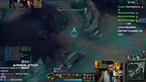 🏆AT&T Annihilator Cup GAME DAY🏆LEAGUE OF LEGENDS 🏆TYLER1 BFF🏆 !ATTLeaderboard !ATTGiveaway