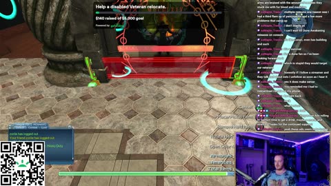 Fundraiser for moving, Gaming, Chatting