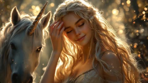 Epic Unicorn Ethereal Connection [AI Music Video] -