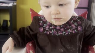 Good Morning — Mommy Feeding Baby Kayla Breakfast 🥣