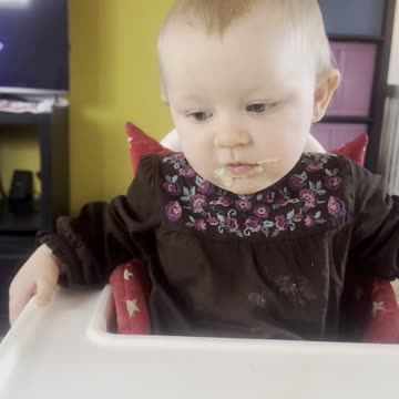 Good Morning — Mommy Feeding Baby Kayla Breakfast 🥣