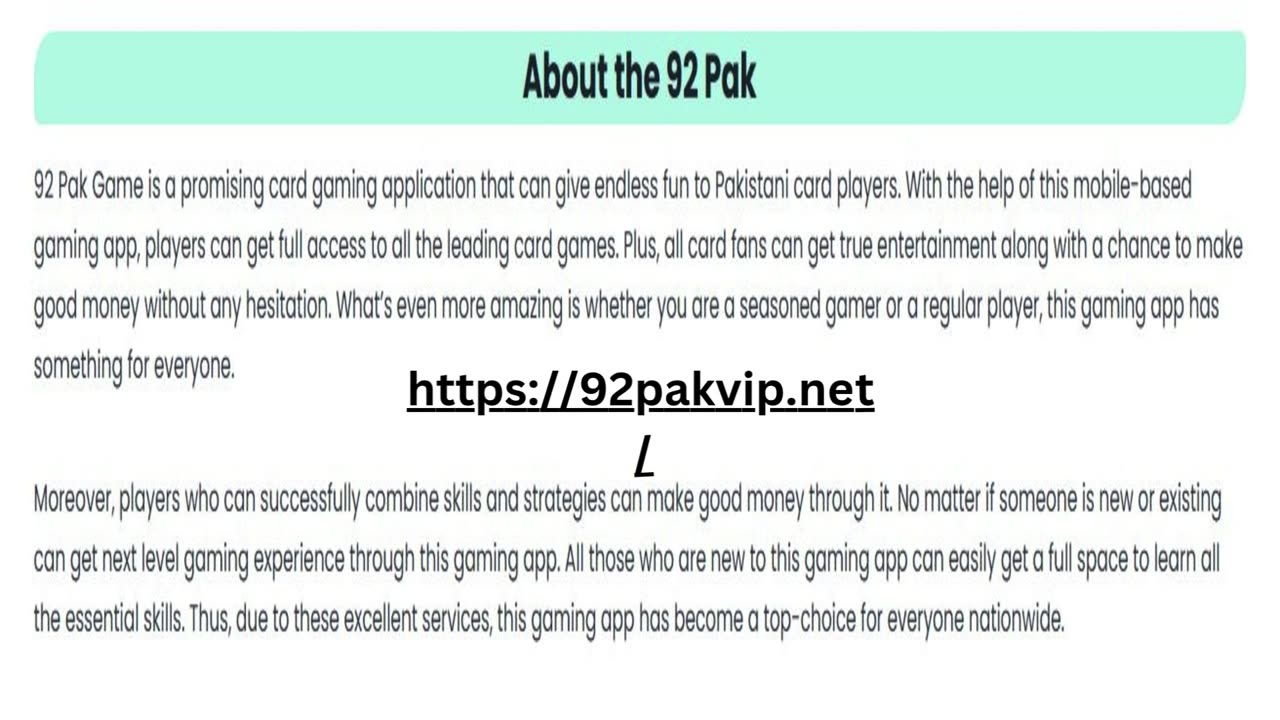 92 Pak Game APK Download