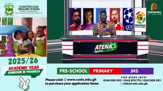 Live.... Atena Sports Update 15/09/25.