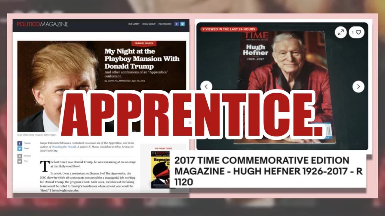 Fact Check: Hugh Hefner Did NOT Say Donald Trump Was Not Allowed In The Playboy Mansion
