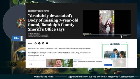 missing NC boy, Liam King, found dead