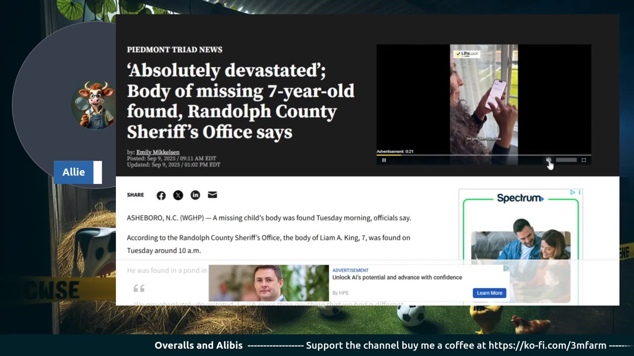 missing NC boy, Liam King, found dead
