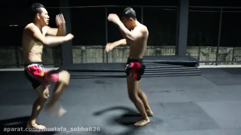 Muay Thai fight