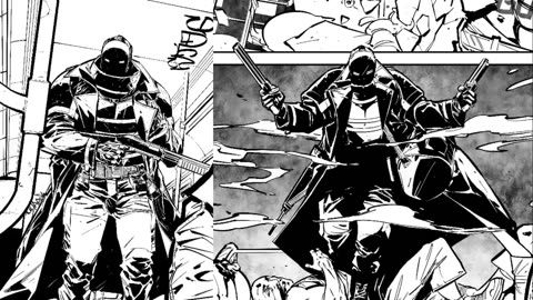 Darkstream 1260 Black Warrant and comic technology