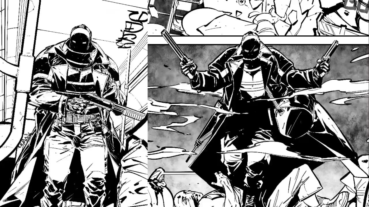 Darkstream 1260 Black Warrant and comic technology