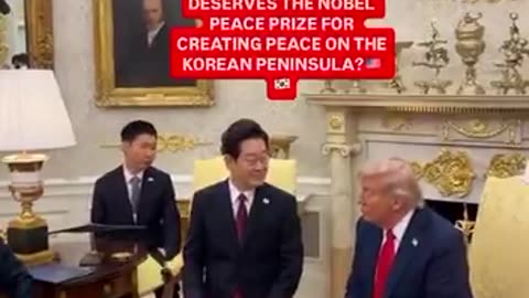 Peace Coming For Korea
