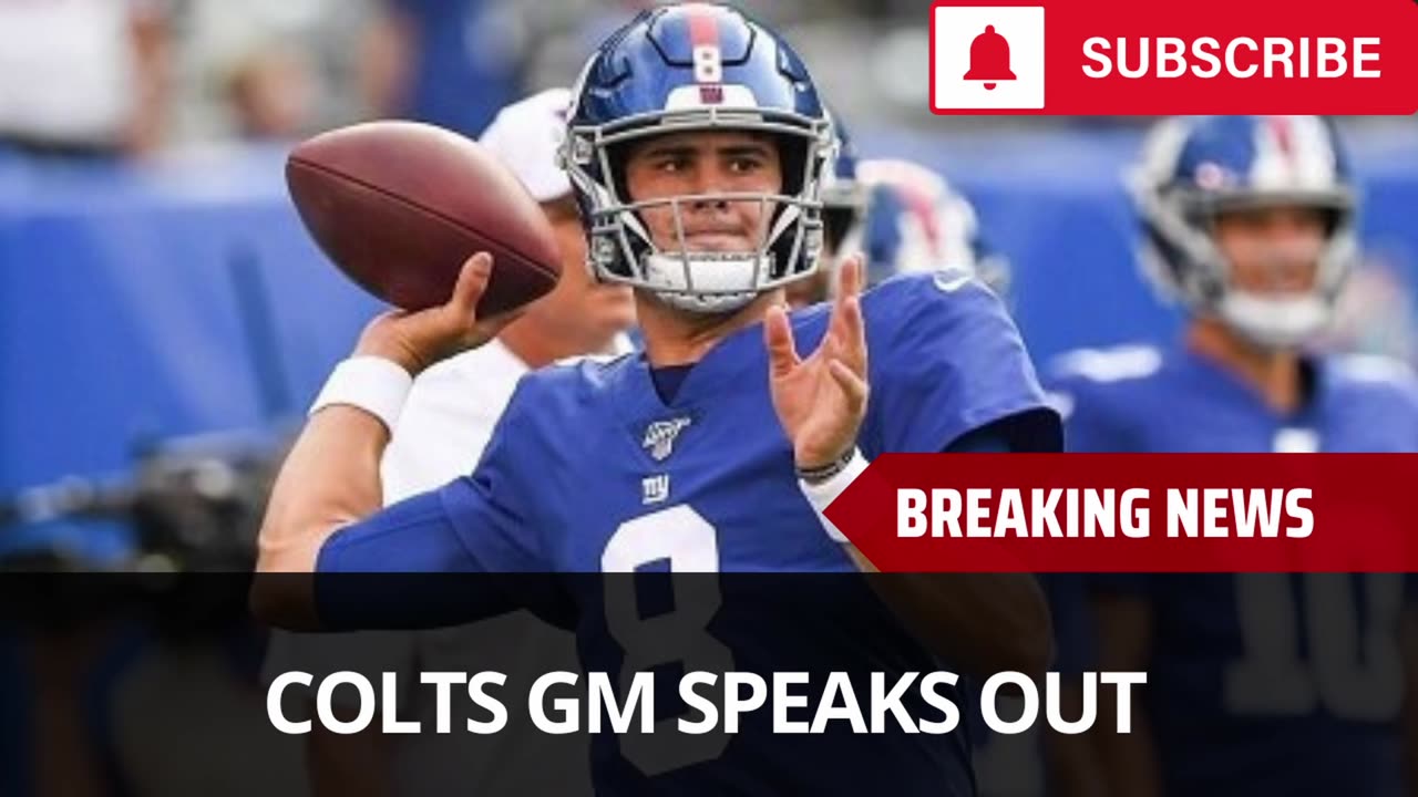 Colts GM Talks Anthony Ricardson, Daniel Jones
