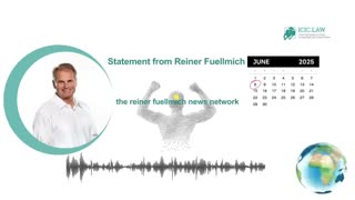 Reiner Fuellmich Statement - June 8 2025