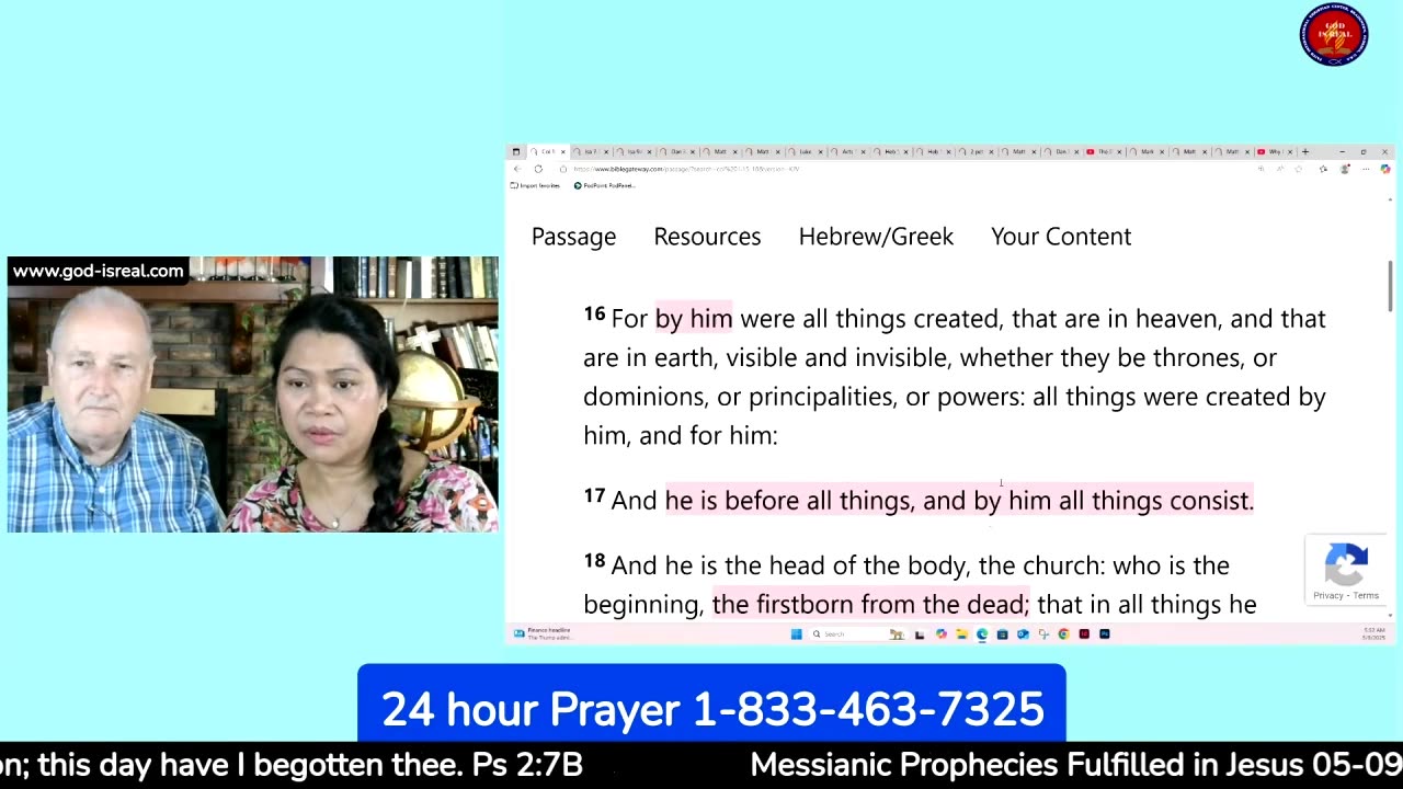 Lesson 7, Messianic Prophecies Fulfilled in Jesus 1st Coming