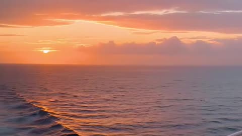 When the sunset meets the rainbow.