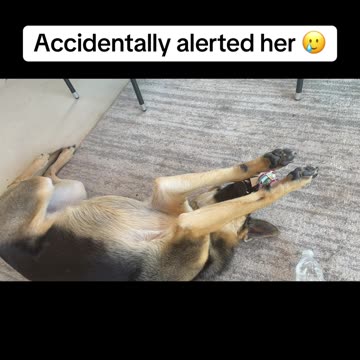 She was in her own world...