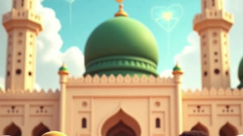 Humne Aankhon Se Dekha Nahi Hai Magar | Heart Touching Islamic Animation for Kids | Naat 2025 - 2026