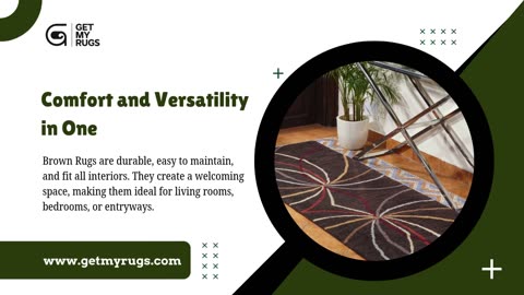 Bring Natural Elegance Indoors with Classic Brown Rugs