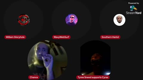 Cyraxx on WGH's stream 2025-09-14 "You know what it's about. Cyraxx has lost his marbles and ..."