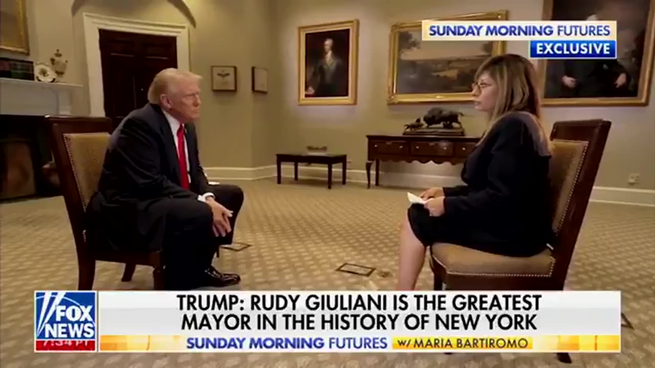 President Trump Full Interview with Maria Bartiromo on Fox News