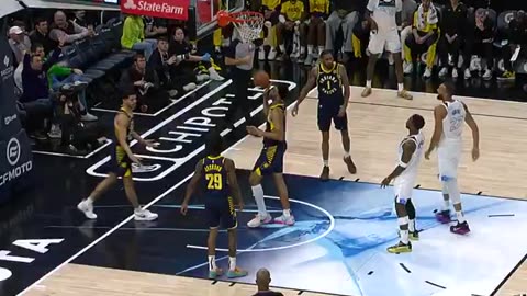 NBA - Ant fights through the contact and finishes for the and-1 😤
