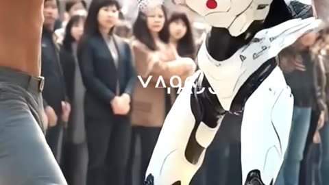Female kungfu robot #robot #robots