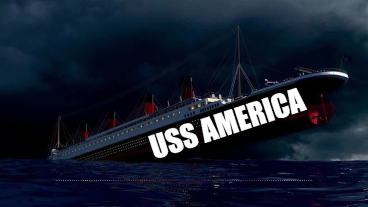 We are witnessing the ship sink