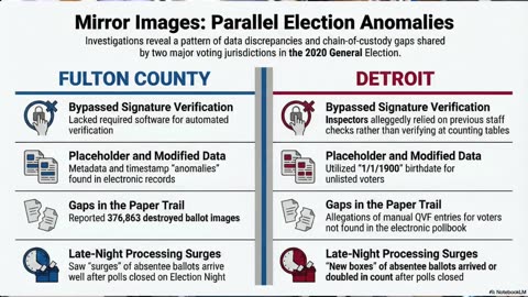 ELECTION RECORDS DESTROYED - IN VIOLATION OF FEDERAL LAW