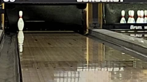 Bowling at Suncoast Hotel & Casino in Las Vegas, NV, 9/28/25, score; 203