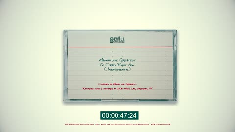 [GR8-1 Music Lab] | Madman the Greatest - So Crazy Right Now (Instrumental)
