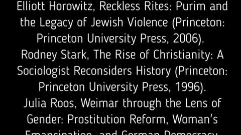 A History Of Sexualization Moral Corruption Of 20th Century Germany & America