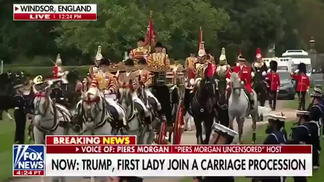 Piers Morgan said he has never seen anything like it in his entire career covering the Royal Family.
