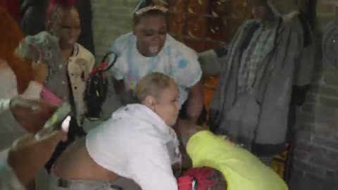 Crazy Brawl: Girls Fight on 6th Street in Austin, TX – January 22, 2023