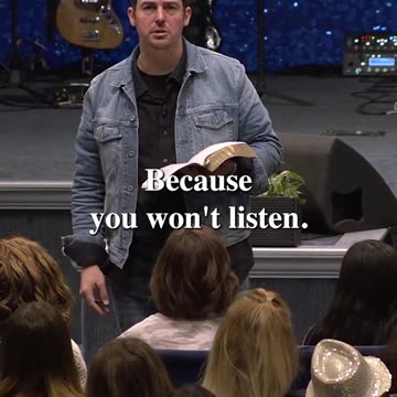 How To Be Lead By God | From The Stand | Erik Meares