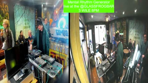 Mental Rhythm Generator "all dayer - 3 to 8pm" >>>> live at the Glass Frog 363 Abbeydale rd