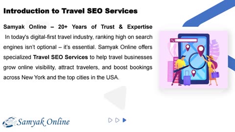 Boost Your Travel Brand’s Visibility with Expert SEO Services by Samyak Online