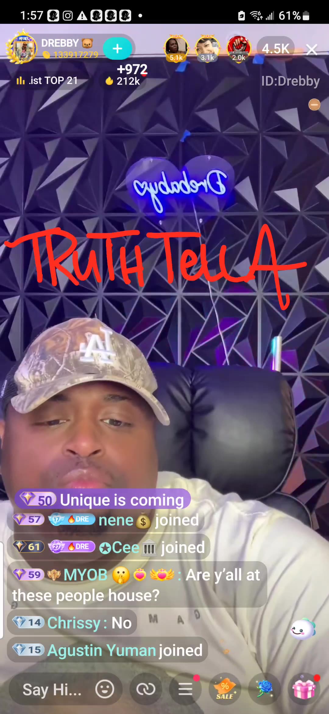 DREBABY TALKS TO SYNERGY ABOUT LOOZECANNON FANCY JOINS THEN TY100 JOINS & READS SYNERGY & FANCY DOWN BOOTS