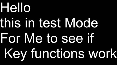 Test Mode