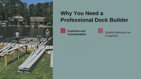 Top Rated Dock Builders Near Me Custom Dock Construction