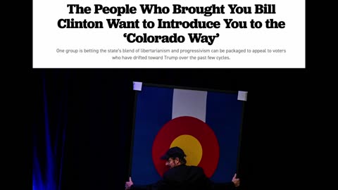 The People Who Brought You Bill Clinton Want to Introduce You to the ‘Colorado Way’