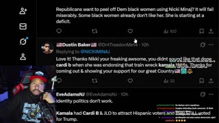 Nicki Minaj goes to Political War? The Game in denial dat kendrick lamar dont fw him. 6ix9ine robber