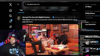 Nicki Minaj goes to Political War? The Game in denial dat kendrick lamar dont fw him. 6ix9ine robber