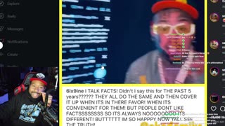 Nicki Minaj goes to Political War? The Game in denial dat kendrick lamar dont fw him. 6ix9ine robber