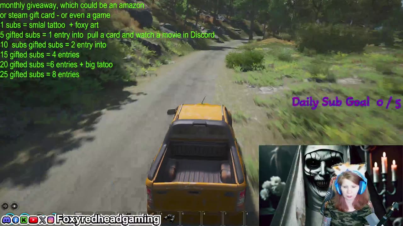 killing my truck in Scum